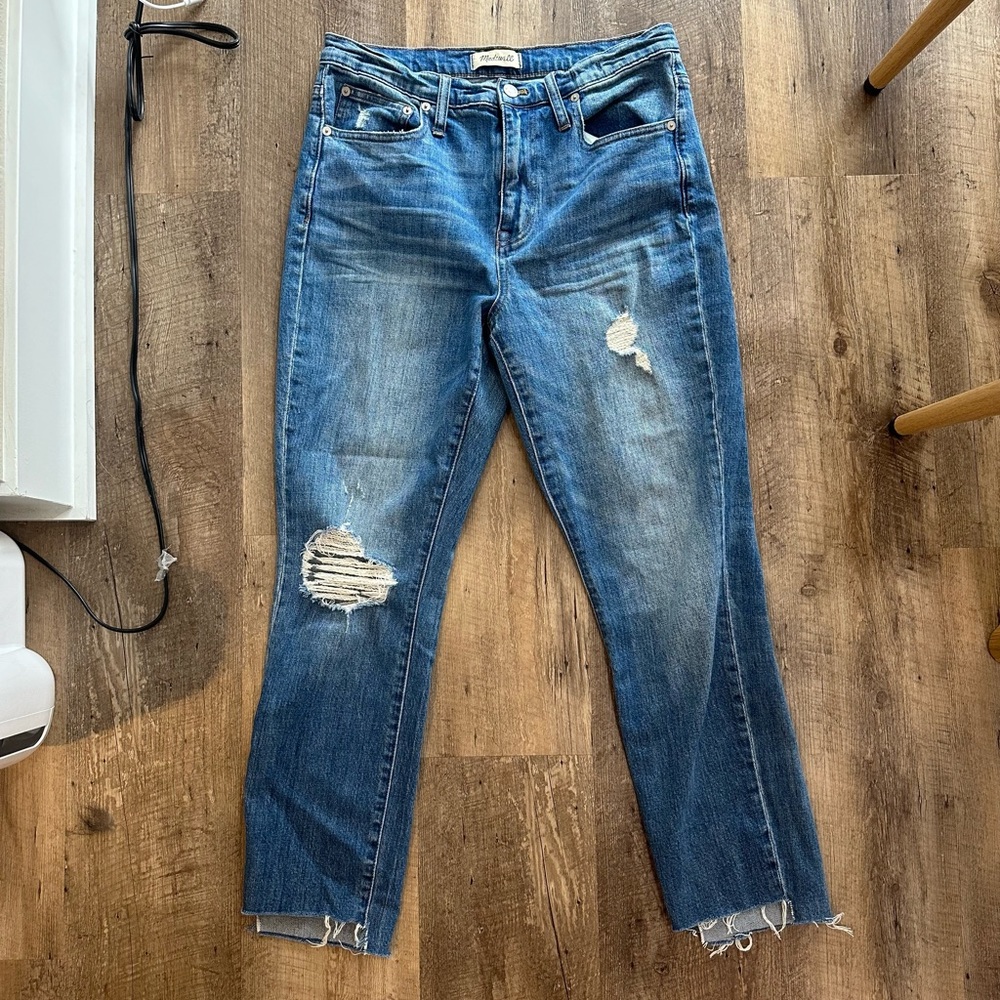 Madewell high rise jeans